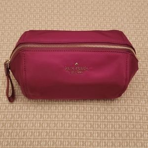 Kate Spade Makeup Bag- Cranberry
